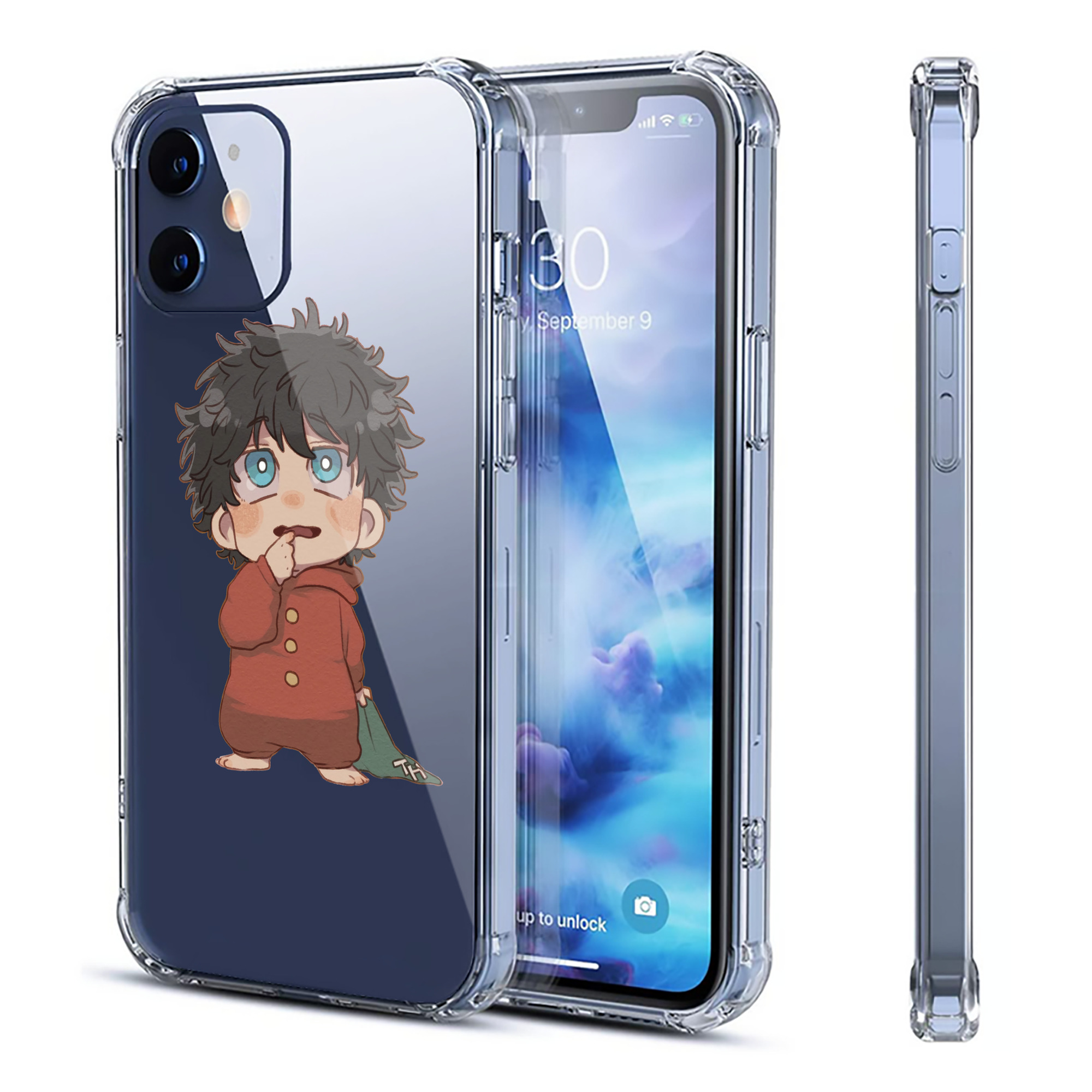 （画像用） 東京リベンジャーズ Tokyo Revengers 【iPhone 12シリーズ対応】透明スマホケース（クリアソフトケース）